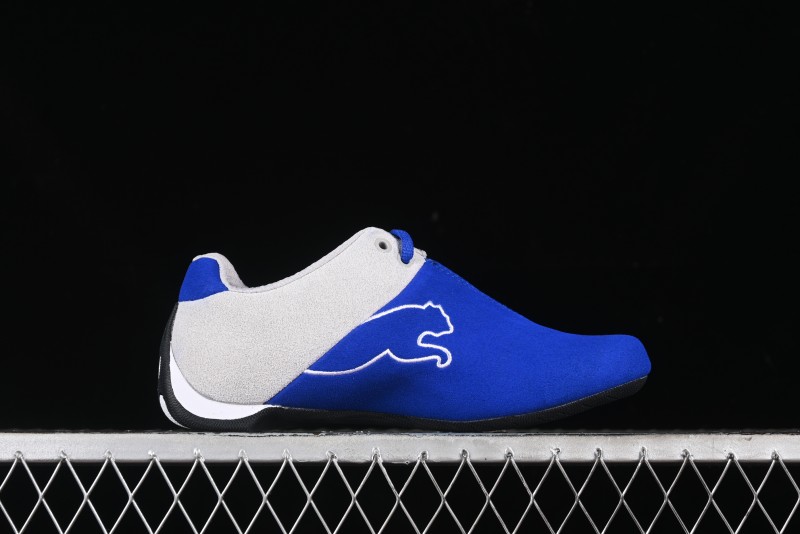 Puma Sparco Future Round Toe Lace-Up Leather Fabric Low-Top Lifestyle Casual Shoes - 307936-02