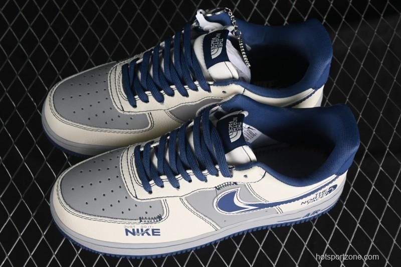 Nike Air Force 1 '07 Low The North Face Collaboration - Blue White Grey - KK1988-016