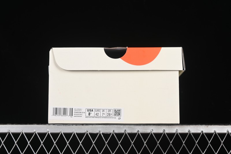 Nike Air Jordan 1 Low OG SP Travis Scott x Fragment Design Collaboration Sneakers - CH6336-014