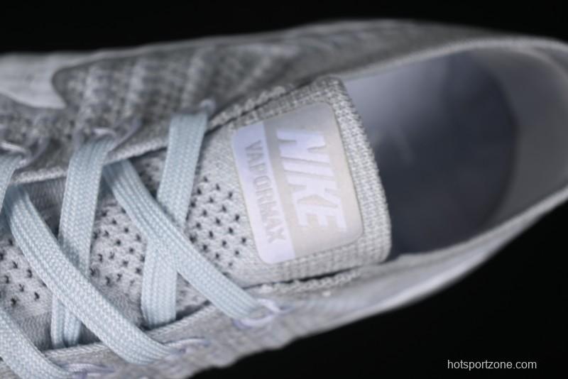 Nike Vapormax Flyknit Breathable Casual Running Shoes with Full-Length Air Cushion - 849558-100