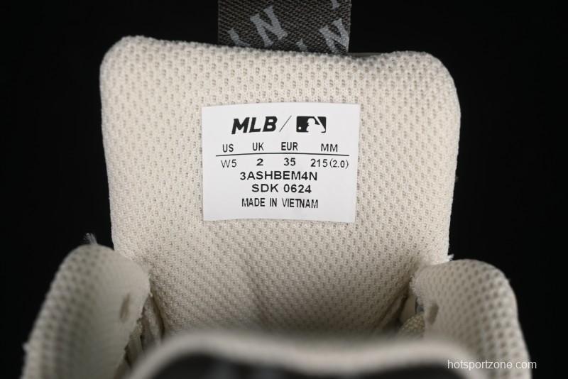 New York Yankees MLB Bigball Chunky Embo Monogram Thick Sole Sandals - 3ASHBEM4N50IVS