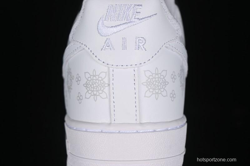 Nike Air Force 1 '07 Low Black Silk Chinese Style Casual Sneakers - ZH0316-036