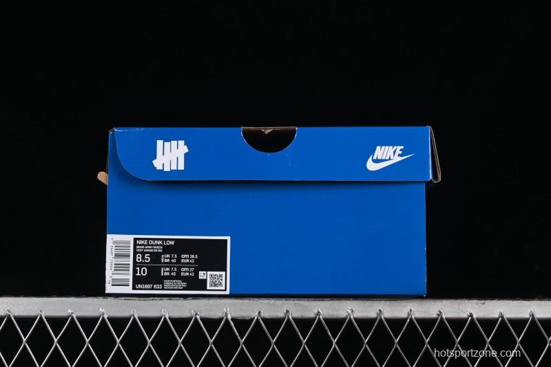 Nike SB Dunk Low x Undefeated Collaboration Casual Skate Shoes - UN1697-633