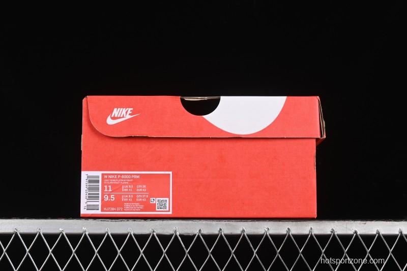 Nike P-6000 Prm Retro Casual Sneakers Dad Shoes with Layered Design - HJ7284-072