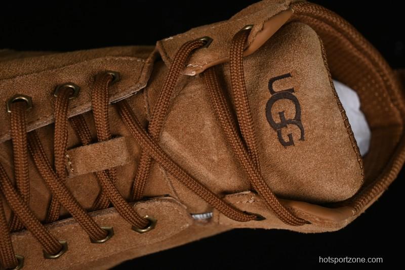 UGG Burleigh Boot Men's Lace-Up Winter Snow Boots with Lightweight Anti-Slip Combo Sole - 1153750