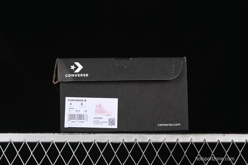 Converse Zoo Happy Pets Series High-Top Casual Sneakers with Plush Lining for Autumn Winter - A12769C