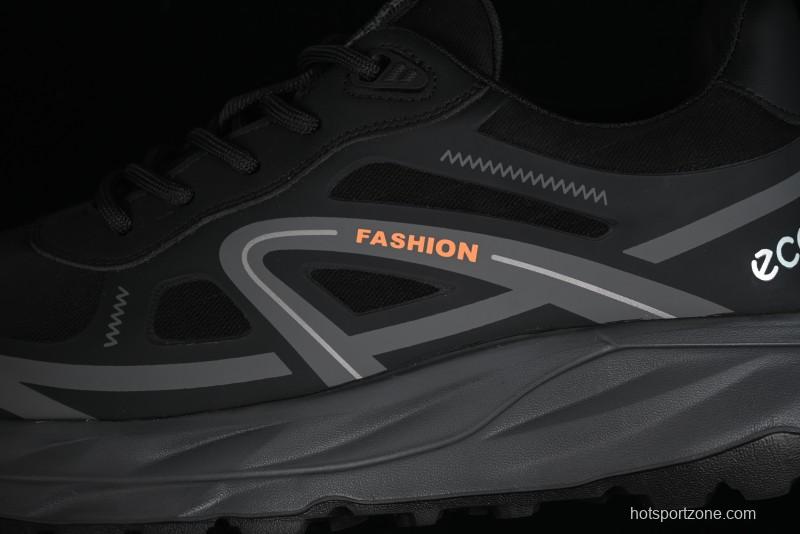 ECCO Drive Series Versatile Durable Running Shoes with Thick Sole Heightening Dad Shoes - 63193301001