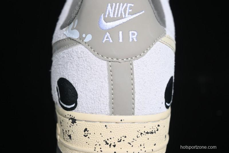 Nike Air Force 1 '07 Low Milk Cookie Custom Low-Top Casual Sneakers for Autumn Winter - KL1210-111