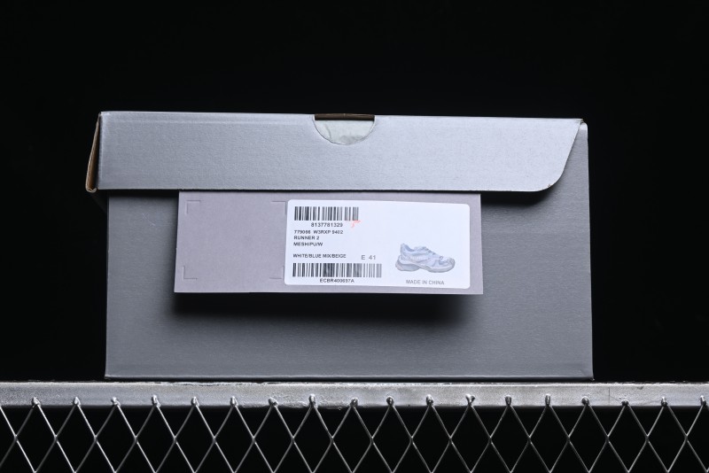 Balenciaga Runner Kith Four Color Retro Casual Sneakers - W3RXP9402