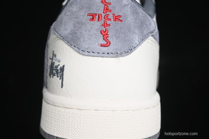 Nike Travis Scott x Fragment Design x Air Jordan 1 Low OG SP AJ1 Retro Sneakers - XZ6868-001