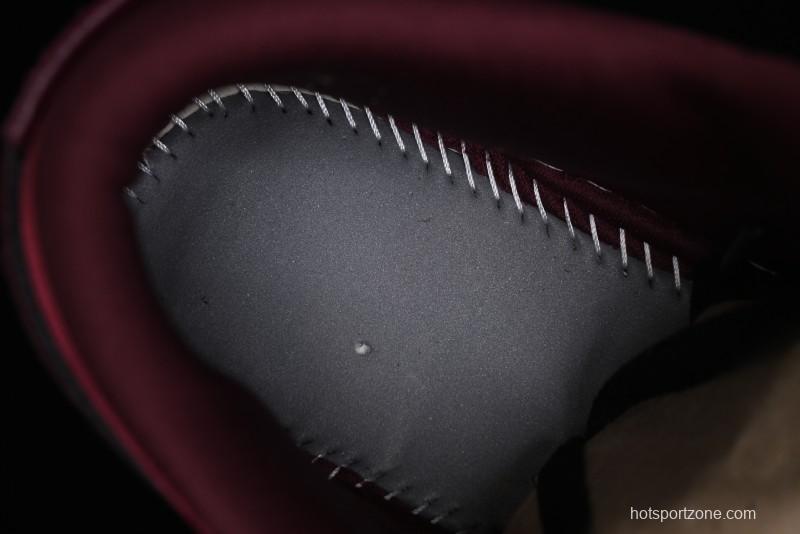 Nike Air Jordan 1 Low AJ1 Black Wine Red Metallic Wings DB6491-600