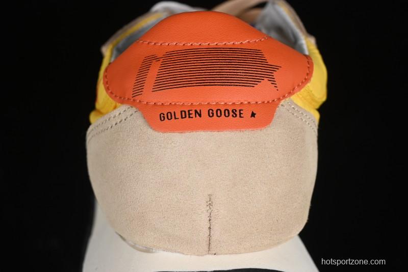 Golden Goose Marathon Golden Goose Distressed Sneakers with 3D Stabilizer and Cushioning - AJE5