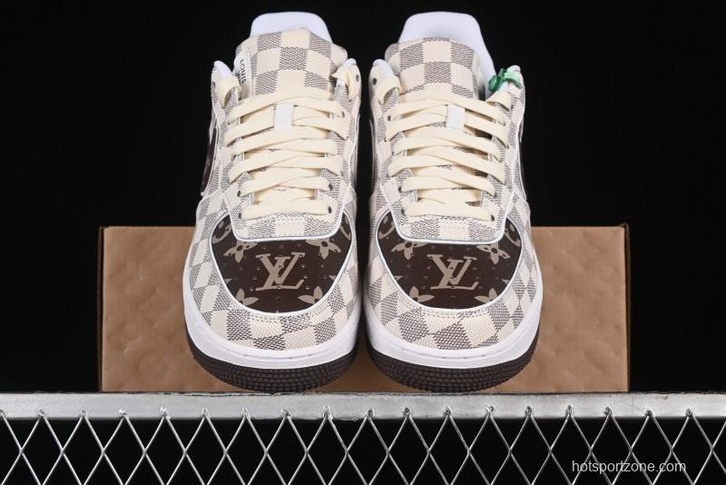 Nike Air Force 1 '07 Low Louis Vuitton Collaboration Casual Sneakers - LD4631-202