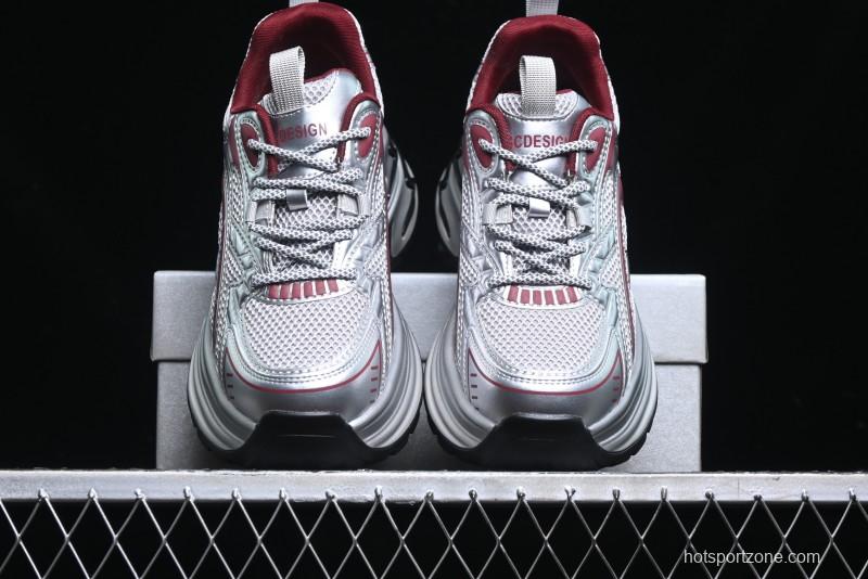 GG-CC Casual Sports Running Shoes with Irregular Design for Trendy Look - G24X8633B