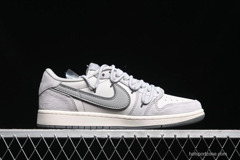 Nike Travis Scott x Fragment Design x Air Jordan 1 Low OG SP AJ1 - SJ0086-142