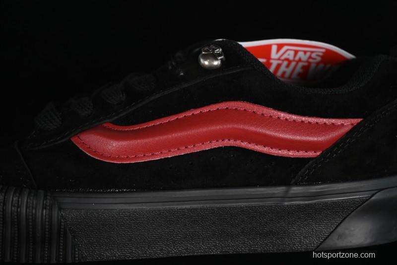 Vans Knu Skool Low Top Retro Casual Vulcanized Slip-On Shoes - VN0009QCSWE