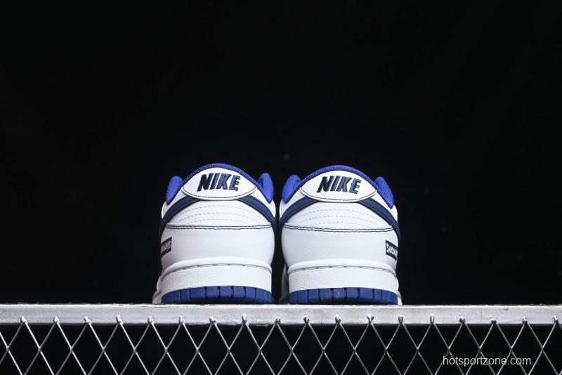 Nike Dunk Low High Street Minimalist Blue Panda Retro Low-Top Casual Sneakers - DD1503-119