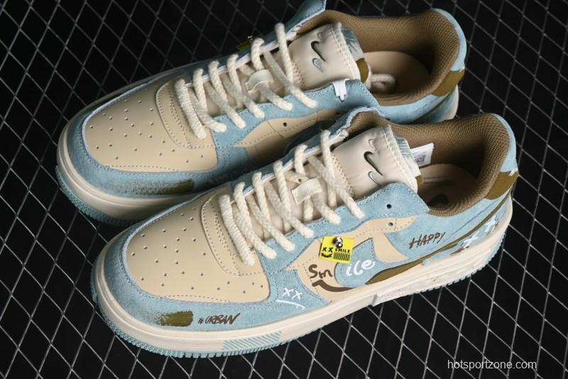 Nike Air Force 1 Fontanka Low Top Casual Sneakers Enjoy Life Custom Design - CW6688-508