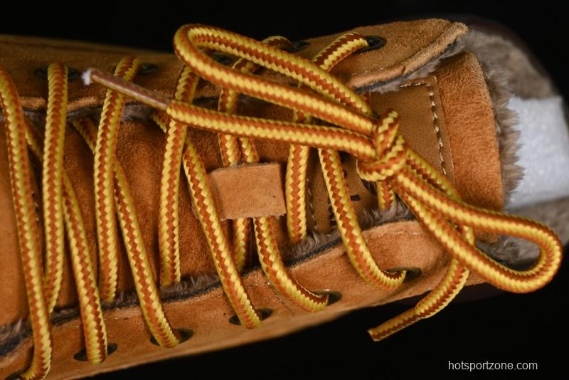 Timberland Classic Mid Waterproof Insulated Boot with Premium Suede Leather - TB10069-1YELLOW