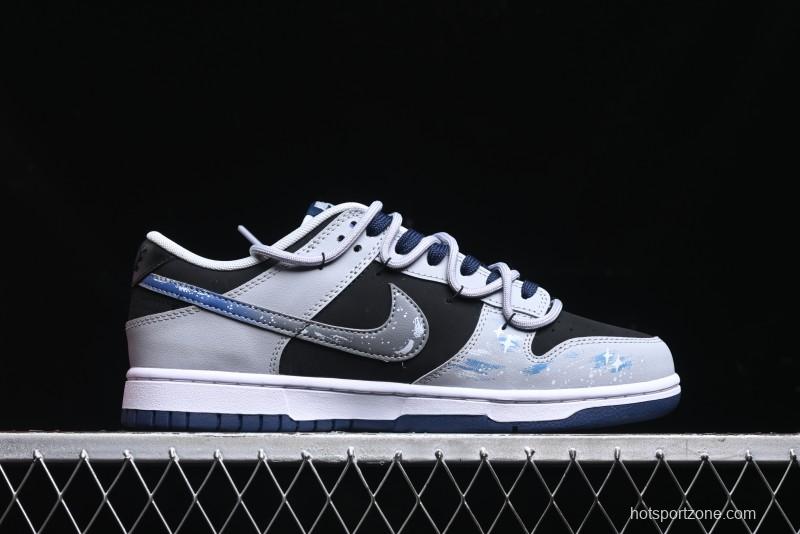 Nike Dunk Low Retro Casual Sneakers with Cosmic Star Eye Design - FQ8826-100