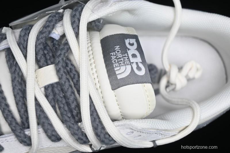 Nike SB Dunk Low The North Face Supreme Collaboration Strap Patch Grey Hook Low-Top Casual Skate Shoes - YX5066-253