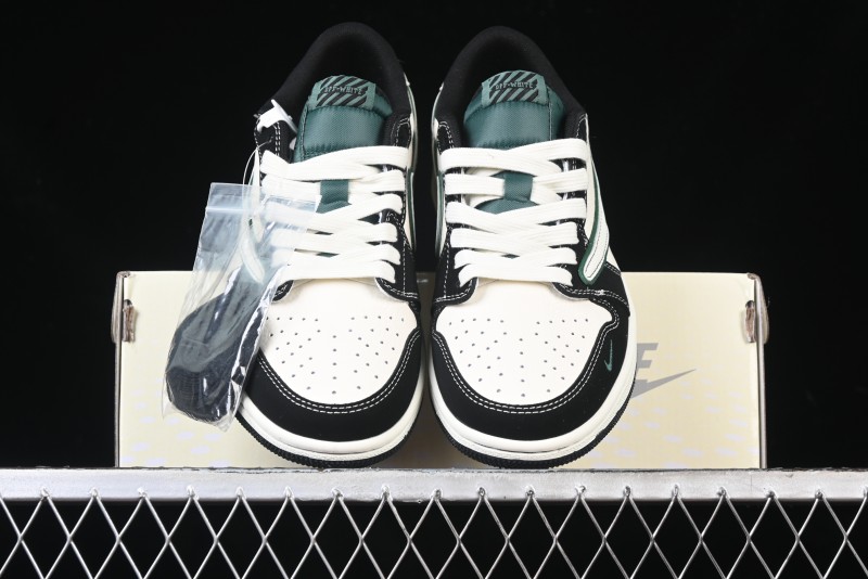 Nike Travis Scott x Fragment Design x Air Jordan 1 Low OG SP Sneakers - SJ2068-114