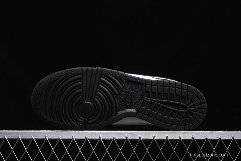 Nike SB Dunk Low The North Face Series - High Gloss Black Swoosh Anniversary Custom Low-Top Casual Skate Shoes - DJ2024-047