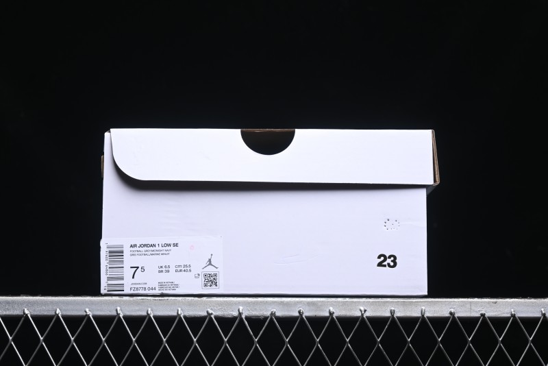 Nike Air Jordan 1 Low AJ1 Navy Blue Silk Casual Sneakers - FZ8778-044