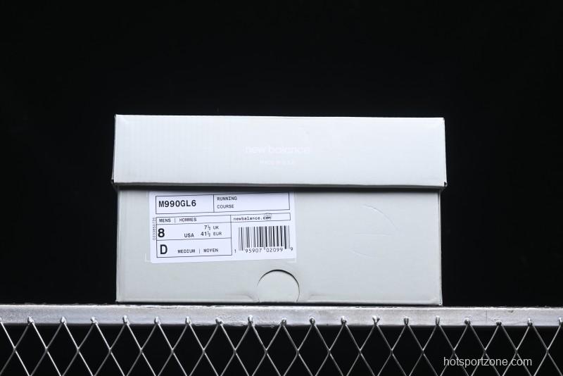 New Balance Made in USA M990 Classic Retro Running Shoes - M990GL6