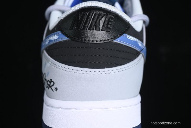 Nike Dunk Low Retro Casual Sneakers with Cosmic Star Eye Design - FQ8826-100