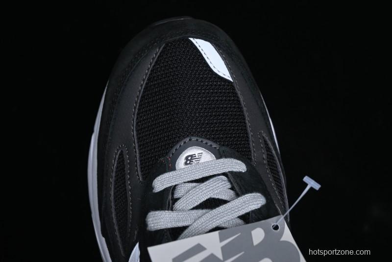 New Balance 990 Series High-End Made in USA Retro Casual Running Shoes - M990BK6