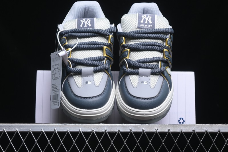 New York Yankees MLB Chunky Liner Wide Inning Thick Sole Casual Shoes - 3ASXCLB4N50GRS