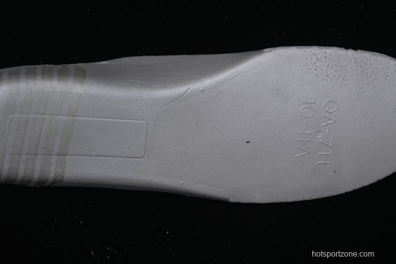 Nike Air Force 1 '07 Low Stussy Collaboration - Grey White with Blue Outsole Low-Top Casual Sneakers - SJ6698-006