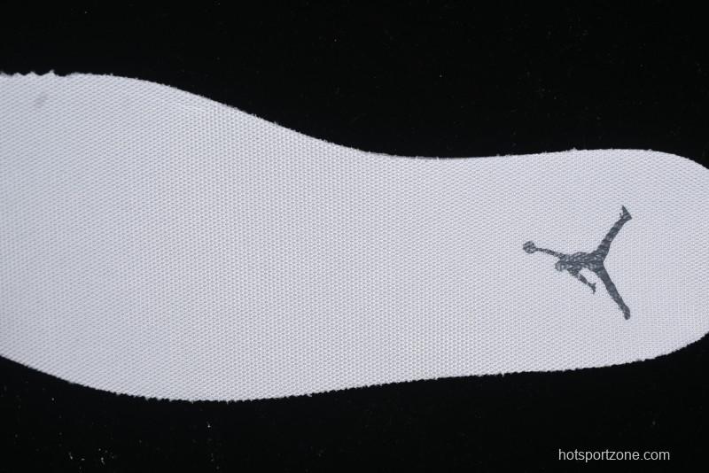 Nike Air Jordan 1 Low Stussy Collaboration - Grey White Dual-Tone Red Tag Retro Basketball Shoes - SJ9950-031