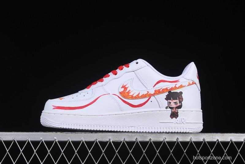 Nike Air Force 1 '07 Low Casual Sneakers with Built-in Full-Length Air Cushion - CW2288-111