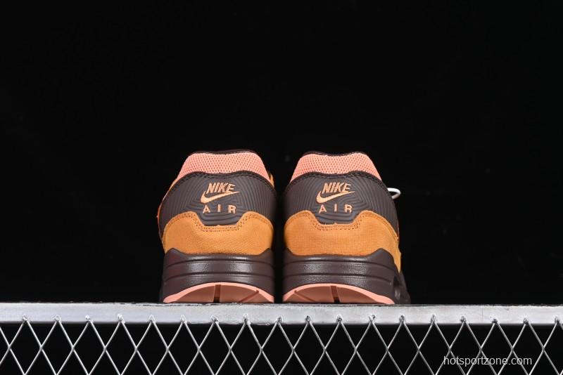 Nike Air Max 1 Retro Running Shoes with Half-Sole Air Cushion - HF7346-200