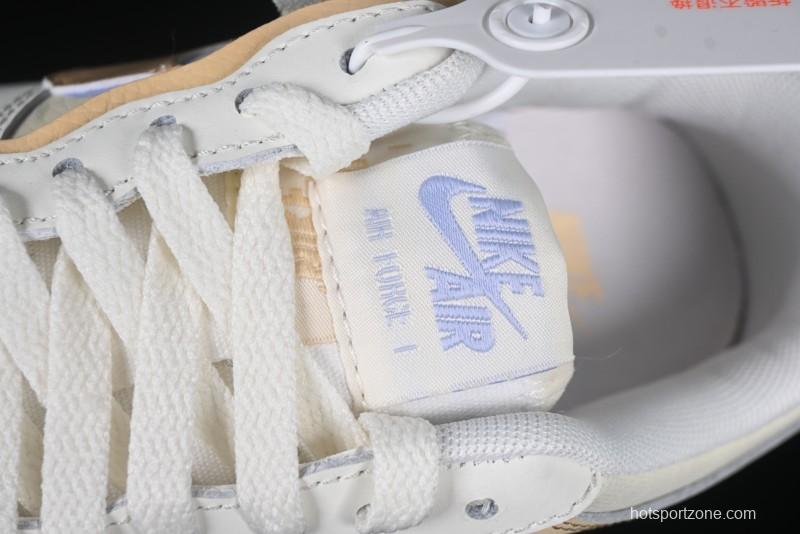 Nike Air Force 1 Shadow Lightweight Elevated Low-Top Sneakers - DZ1847-114