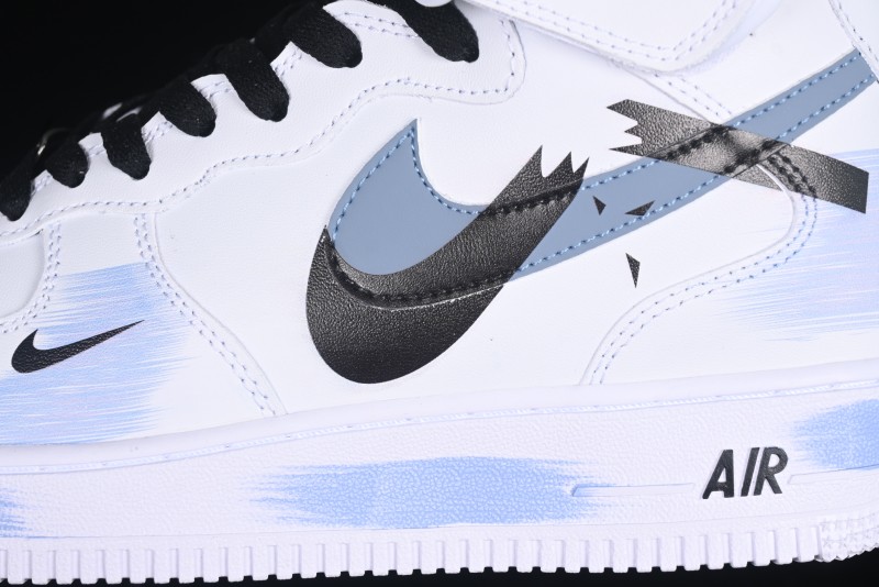 Nike Air Force 1 '07 Mid Custom Paint Anime Theme Casual Sneakers - ZH0316-056
