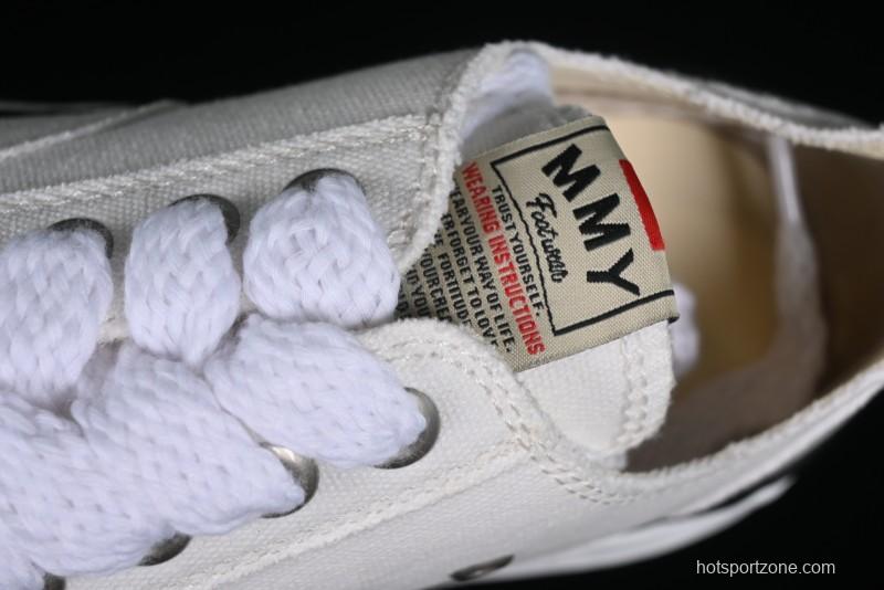 Wayne Original Sole Leather Low Sneaker with Deconstructed Ice Cream Sole - W.E5