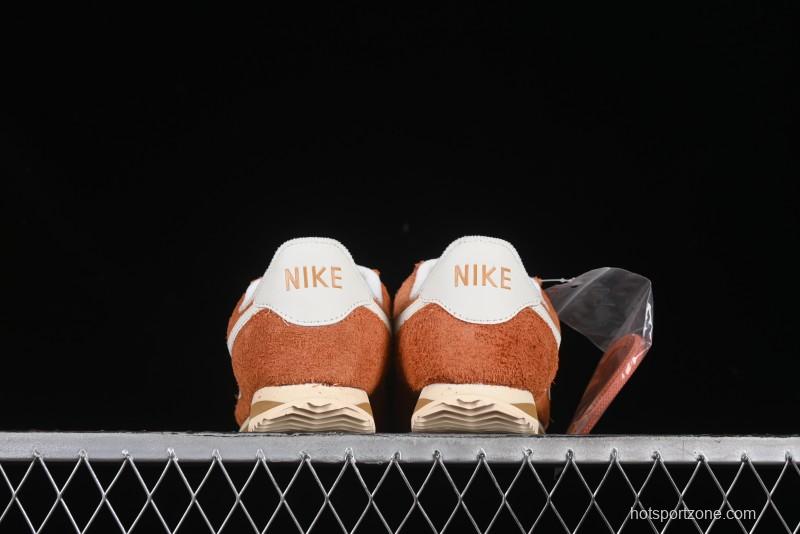 Nike Classic Cortez Leather Retro First Generation Leather Running Shoes - HF3142-200