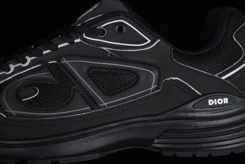 Dior B30 Sneakers with Reflective CD30 Logo - CD30