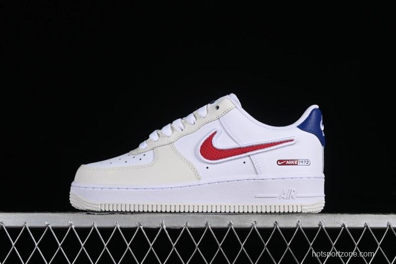Nike Air Force 1 '07 Low Casual Sneakers with Full-Length Air Cushion - FZ3190-400