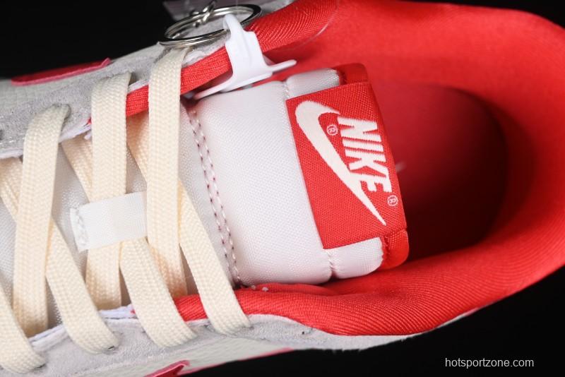 Nike SB Dunk Low Stussy Anniversary Edition Custom Sneakers with Red Swoosh - KK1333-021