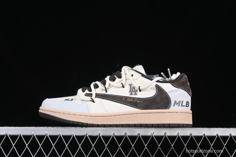 Nike Travis Scott x Fragment Design x Air Jordan 1 Low OG SP AJ1 - XS3186-204