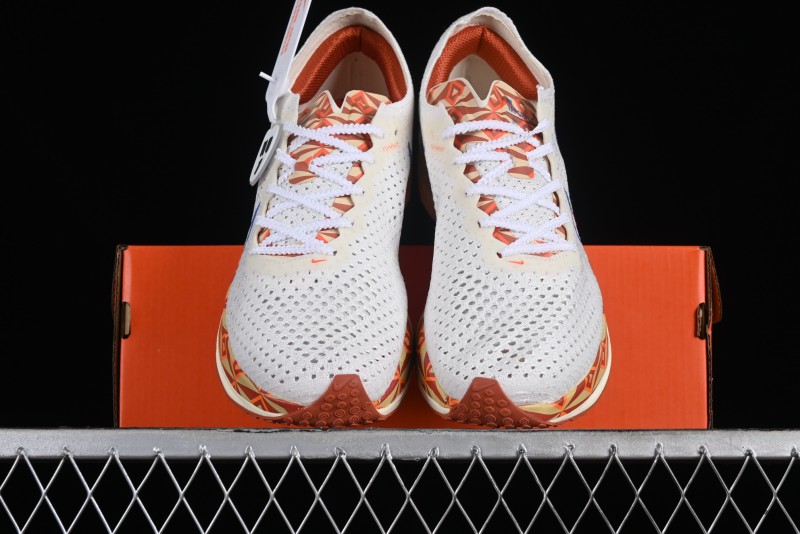 Nike ZoomX Vaporfly NEXT% 3 Marathon Series Lightweight Cushioned Running Shoes with Double-Layered ZoomX Foam - FQ7676-100