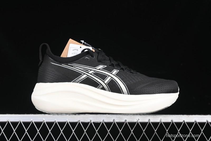 Asics Gel-Nimbus 27 Retro Breathable Casual Shoes with Cushioning for Men - 1012B819-001