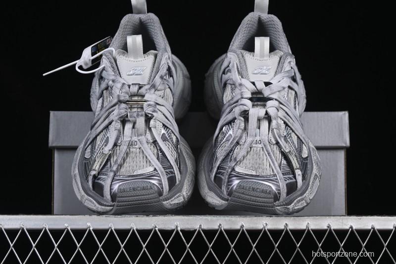 Balenciaga Phantom Sneaker 3XL Trendy Running Shoes with Transparent Heel Strap - W3XCH1101