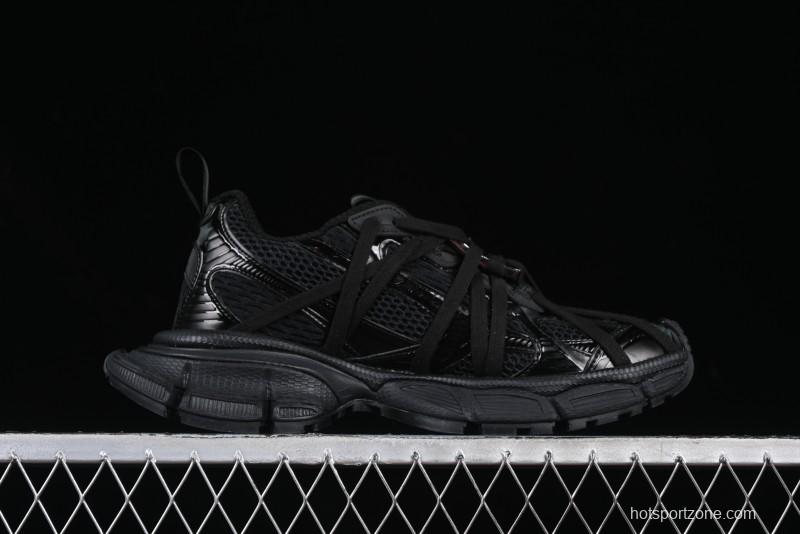 Balenciaga Phantom Sneaker 3XL Trendy Running Shoes with Transparent Heel Strap - W3XCH1000