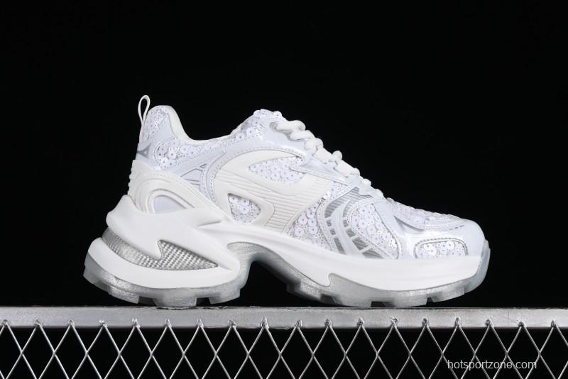 GG-CC Casual Running Shoes with Irregular Design - G23X4318B