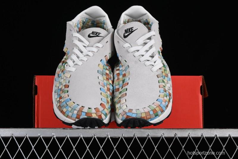 Nike Air Footscape Woven Asymmetrical Woven Slip-Resistant Abrasion-Resistant Low-Top Lifestyle Casual Shoes - FB1959-101